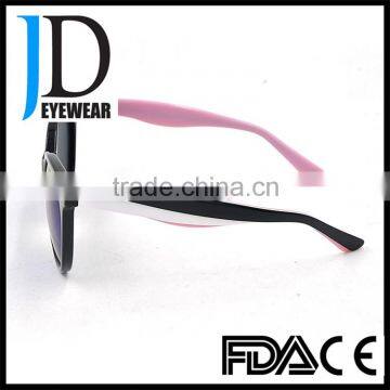 Top Selling Products 2015 Blue Coated Sunglasses for Girls Acetate Sunglasses Bulk Buy From China