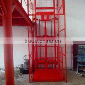 Hot Sale Warehouse Freight Elevator Hydraulic Cargo Lift