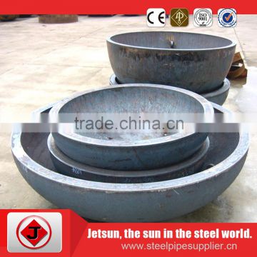 carbon steel end cap for steel round tube