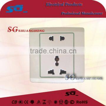 universal Electrical wall socket and switch PC/ABS