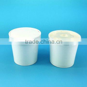 disposable 12oz made in China take away paper soup bowl with lid