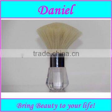 Goat hair Kabuki brush,Plastic base refillable body powder brush ,Large foundation brush