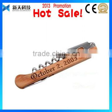 Hot sale !! Knife Wooden handle Logo Co2 RFlaser marking machine