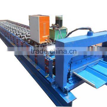 DIXIN 760 joint-hidden roll forming machine/roof & wall panel making machine