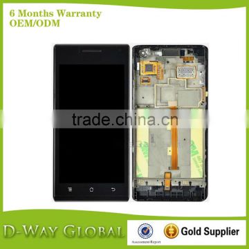 China cell phone spare parts for huawei P1 U9200/T9200 LCD with touch screen,LCD complete for huawei P1 LCD