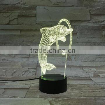 Custom 3D Acrylic Table light,Acrylic led night lights,coloured LED Night for collectionLight