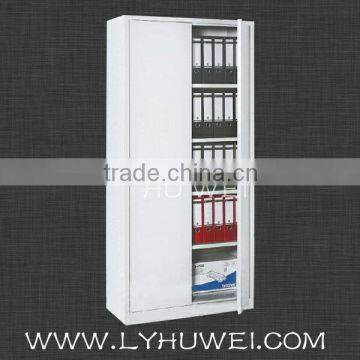 glossy white file cabinet