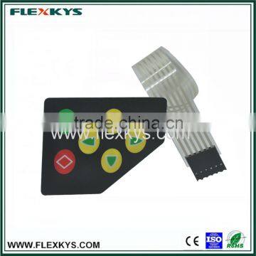 Matty PET Custom Logo Metal Dome Membrane Switch Boards
