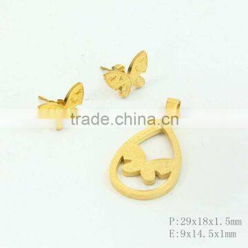 Butterfly Design Jewelry Sets Ladies