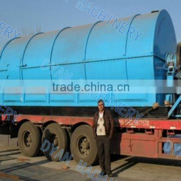 Automatic Tire Pyrolysis Plant 10 Tons CE Approved