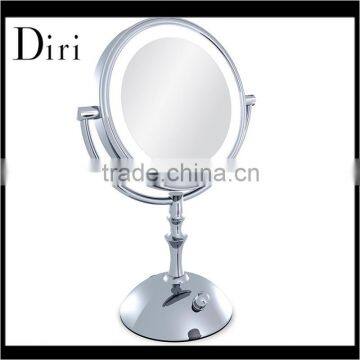 led stand magnifying table mirror cosmetic mirror with lights