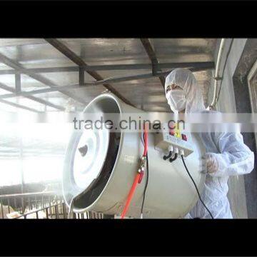 Cooling mist fan, Centrifugal Sprayer for livestock house