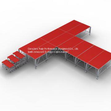 Outdoor Aluminum Exhibition Stage with CE Approved (RK-ASP1X1C)