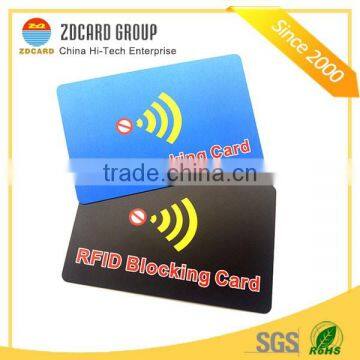 Custom Credit Card Size RFID Blocker Card