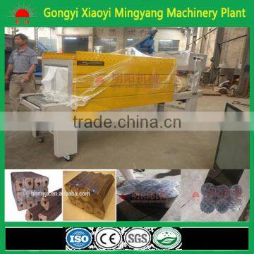 ISO and CE Electric Driven charcoal briquettes bag packing machine supplier/shrink film packing machine008613838391770