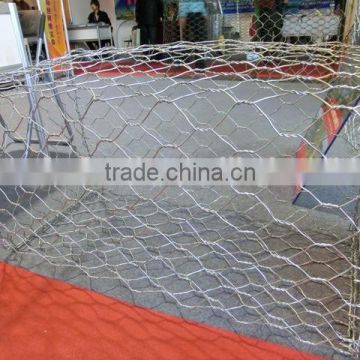 Galvanized hexagonal gabion wire mesh/gabion protective mesh/gabion mesh roll