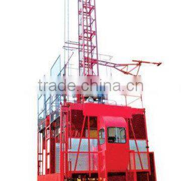 CS SC200/200 construction hoist crane 2ton load double-cage triple drive