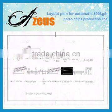 100-150kg/h Fully Automatic French Fries Potato Chips Producing Line for Sale photo-6