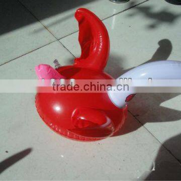 custom pvc inflatable swan/pvc cartoon/inflatable animal