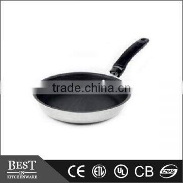 3-ply Ceramic frypan,18-10 s/s