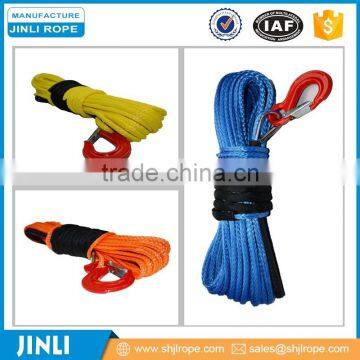 Braided synthetic winch rope used for atv 4x4