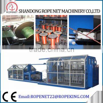 Rope Making Machine High Capacity pp/pe/nylon yarn twisted rope machine for sale Email: ropenet22@ropenet.com