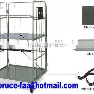 Folding storage cart/trolley (ISO9001 approved)