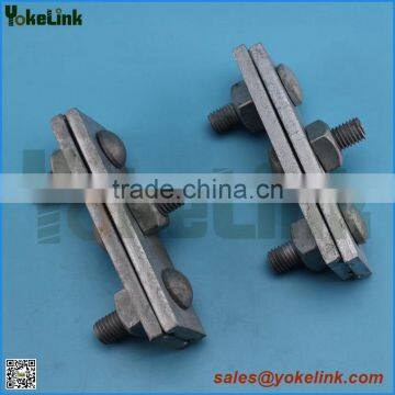 Galvanized Steel Line Cable Clamp Three Bolt Guy Clamp photo-5