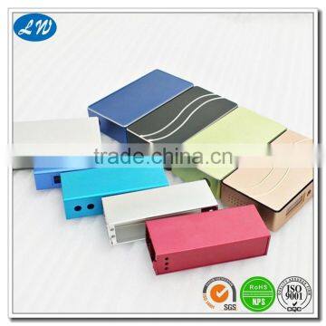 China high quality cnc machining parts aluminum e-cigarette box