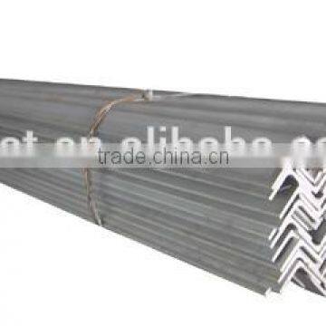 Factory direct sale, Hot rolled annealed and pickled or bright finished 304 stainless steel angle bar