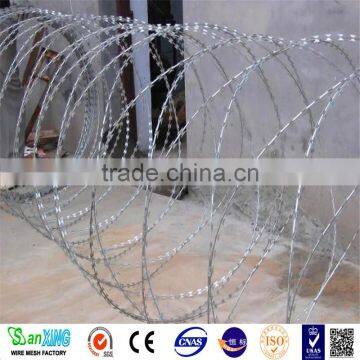 low price concertina razor barbed wire finished goods and materials