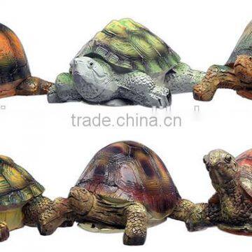 Personalized Handmade Color Painted Decorative Tortoise and Turtle Figurines