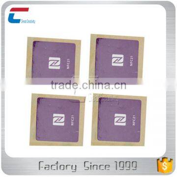 Low Cost Coated Paper Disposable Rfid Tag 13.56mhz Nfc Label photo-3