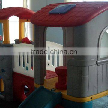 OEM Blow Molding Plastic Playground Facilities Slide Playground Set and Playhouse