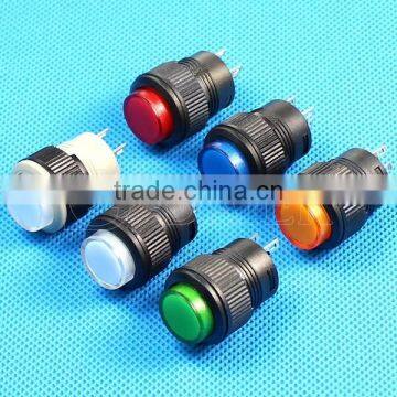 R16-503B OFF-(ON) 16mm Red Momentary Button Push Switch photo-4
