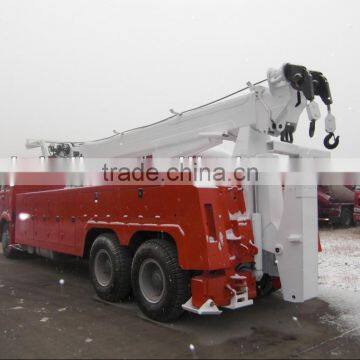 Sinotruk 50ton heavy duty rotator road wrecker