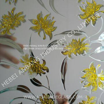 Ice Flower Acid Glass, Door Windows Decorative Art Glass photo-2