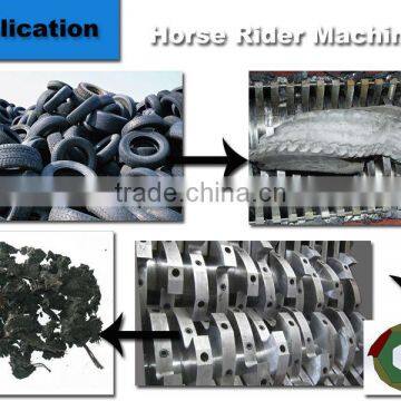 Automobile Car 1200mm Tire Tyre Shredder Grinder Crusher Machine Recycling Line photo-4