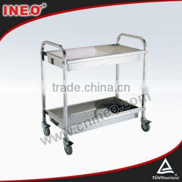 Restaurant And Hotel Service 2 Tiers Tea Trolley/Liquor Trolley/Catering Trolley