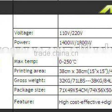 t Shirt Printing High Duty Lowest Price T-shirt Flatbed Heat Transfer Press Machine photo-5