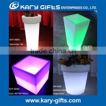 Cooler Ice Container Champagne Plastic LED Illuminated Ice Bucket photo-4