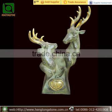 Bronze Deer Statue Head For Sale