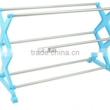 Multi-function Three Tier Stainless Steel Shoe Storage Rack photo-4