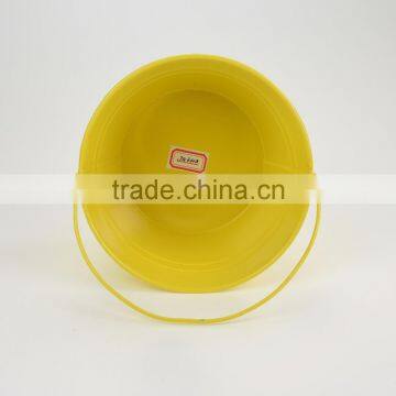 Made in China Cheap Modern Yellow Hanging Round Powder Coated Metal Flower Pot Planters photo-6