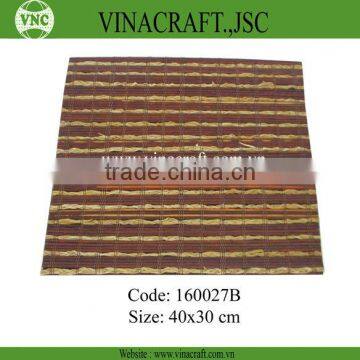 hot selling Bamboo table mats for restaurant