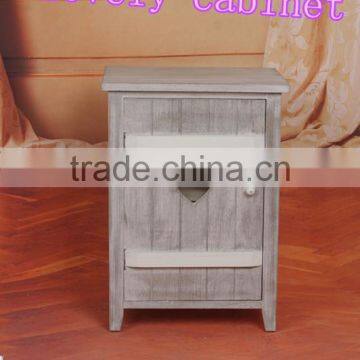 Home furniture handmade solid painting wooden miniature furniture wooden cabinet