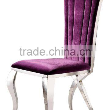 latest design purple dining table chairs B351