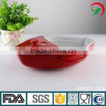 China Factory Wedding Party Supplies Custom Shape Ceramic Boat Dish photo-3