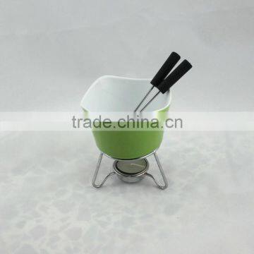 Hot Sale Mini Fondue Set,chocolate Fondue Bowl, Chocolate Pot + Stand photo-3