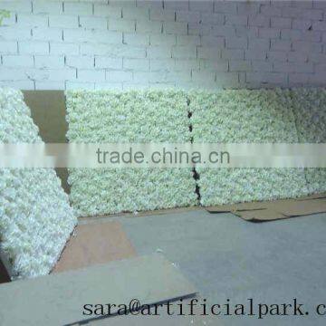 wedding flower panels backdrop rose wall silk artificial flower wall